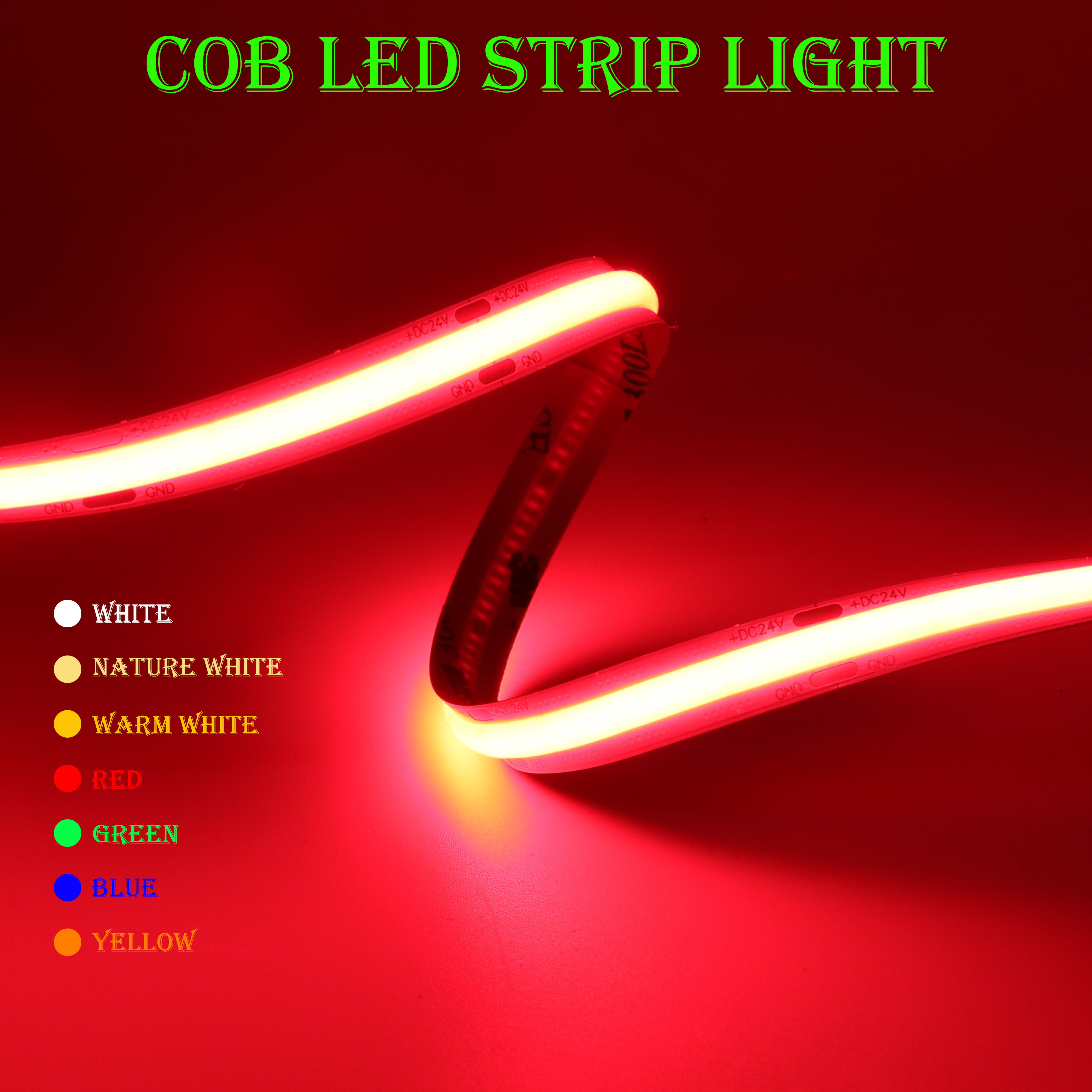 COB LED Ʈ  е   480/528Leds/m ..